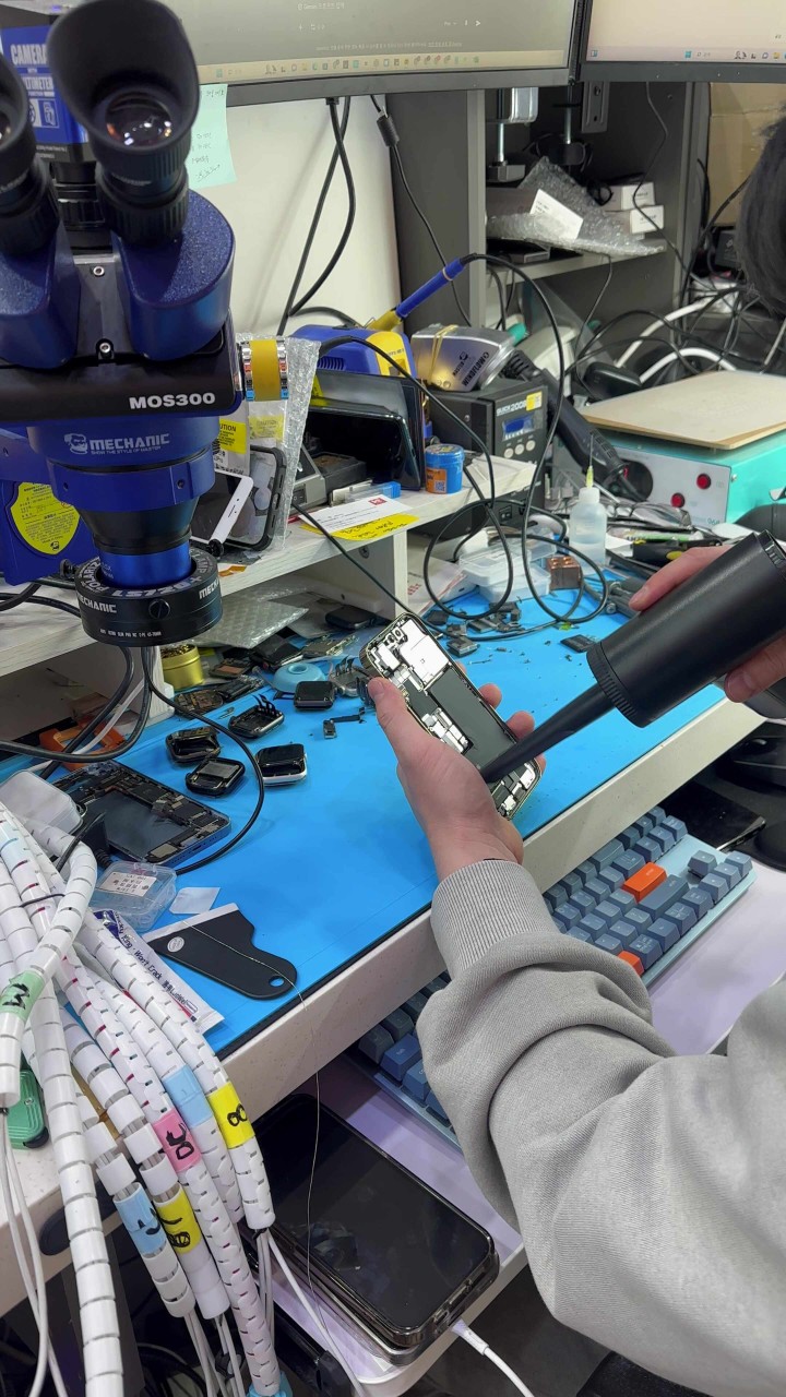 상담 중인 모습